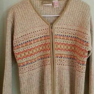 Ladies Zip up sweater
